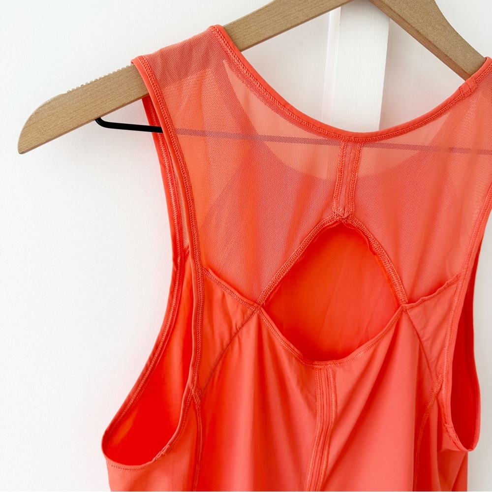 LULULEMON orange sculpt tank - Picture 2 of 3